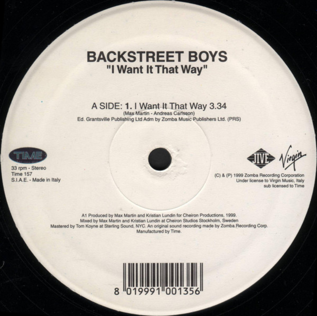 Backstreet Boys – I Want It That Way