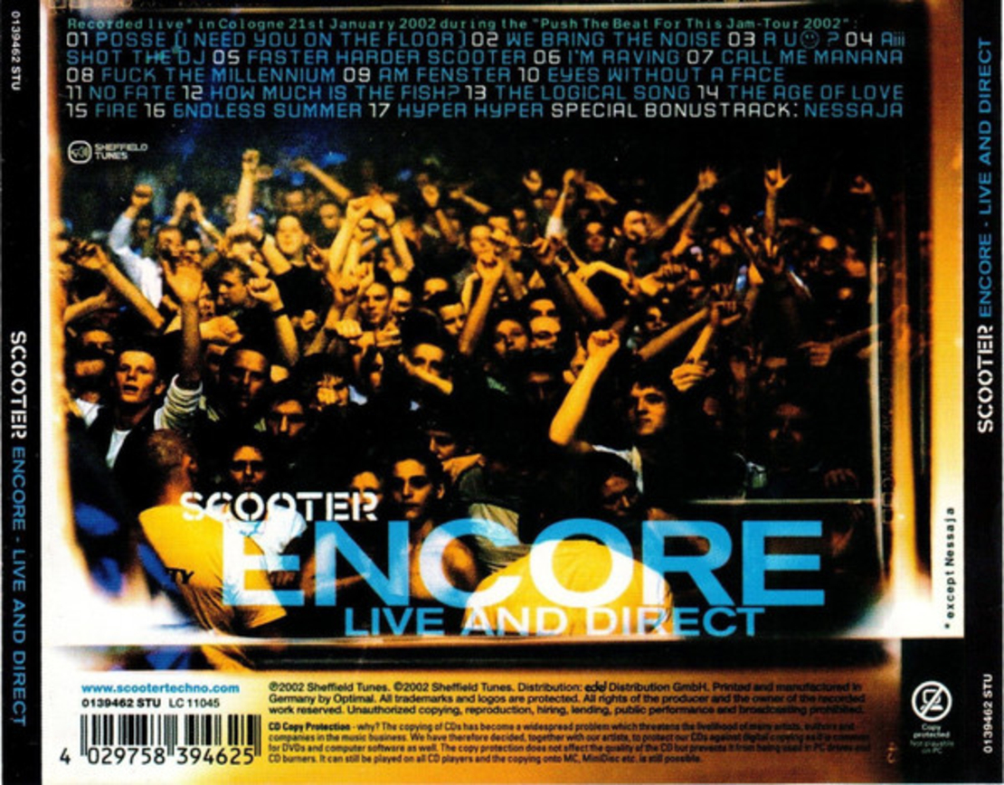Scooter – Encore - Live And Direct