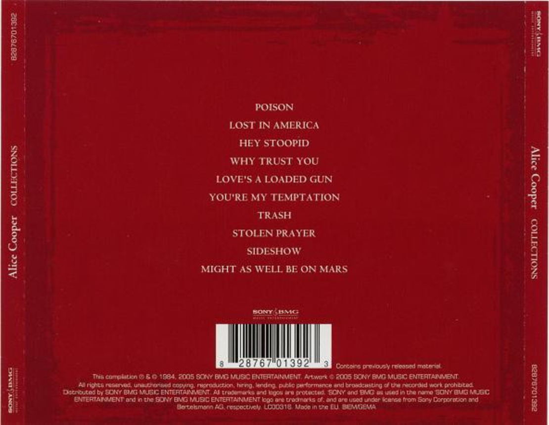Alice Cooper – Collections