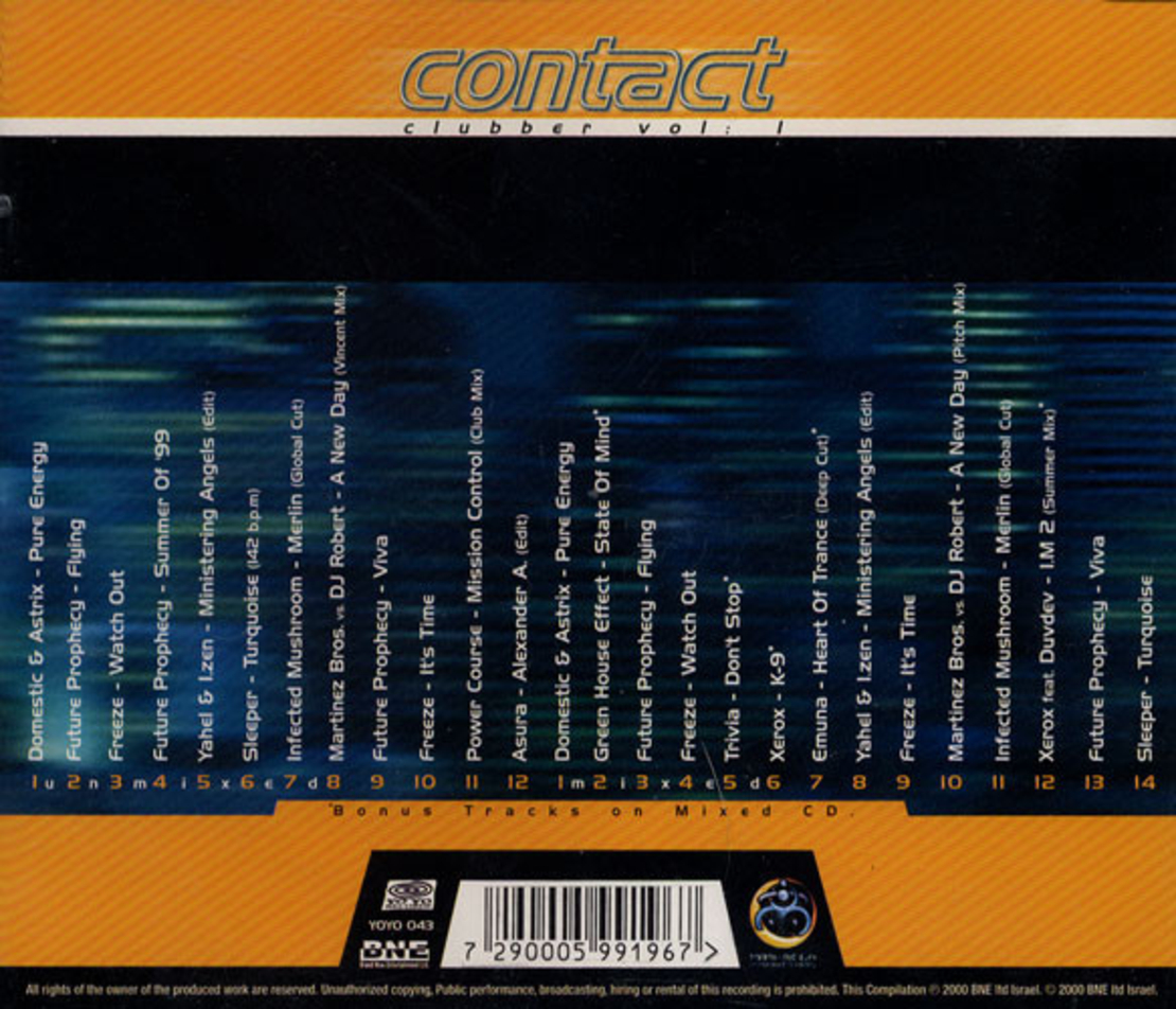 DJ Eyal – Contact Clubber Vol: 1