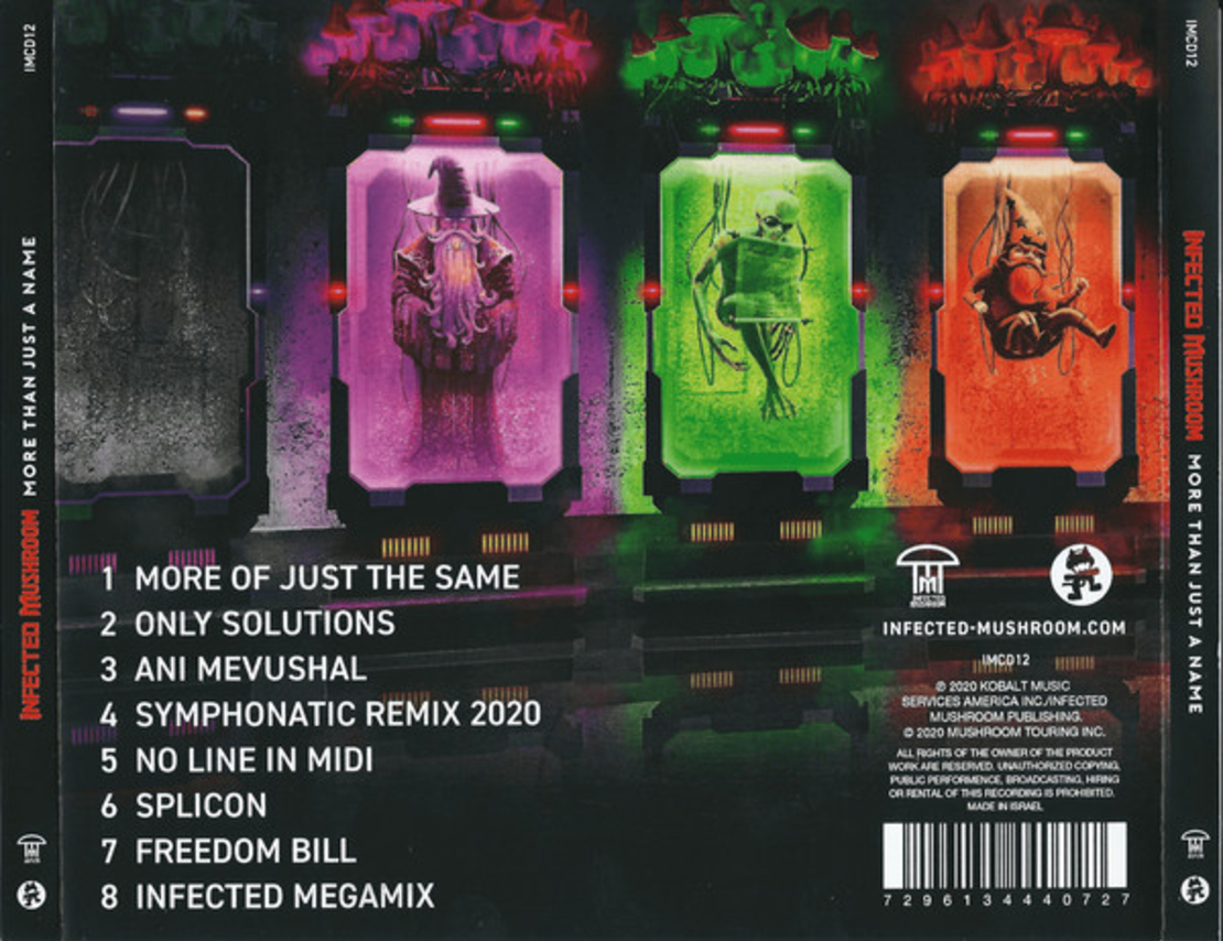 Infected Mushroom - More than Just a Name CD