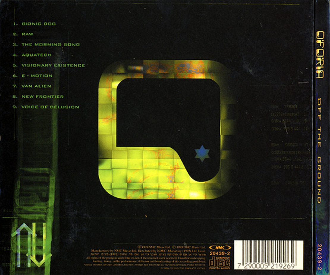 Oforia – Off The Ground CD