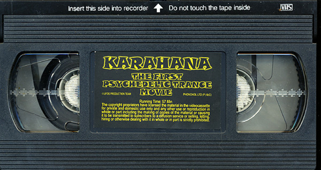 Various – Karahana (The First Psychedelic Trance Movie) קלטת וידאו
