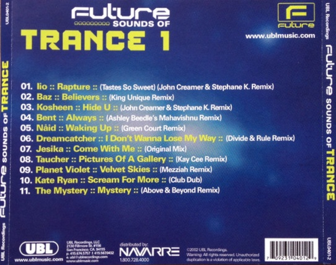 Dave Matthias – Future Sounds Of Trance 1