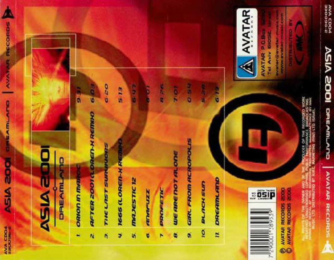 Asia 2001 – Dreamland