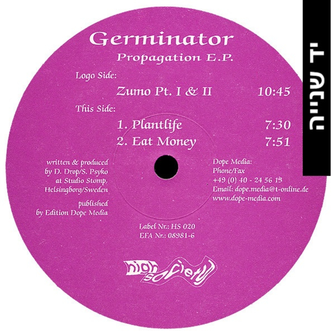 Germinator – Propagation E.P.
