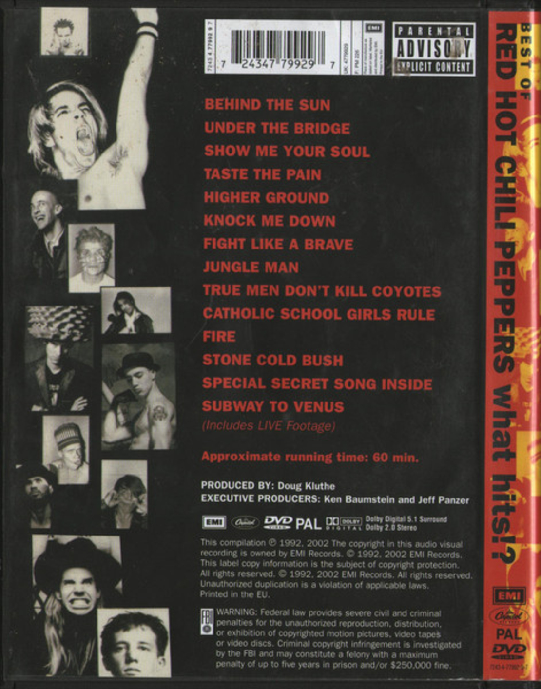 Red Hot Chili Peppers – What Hits!? DVD