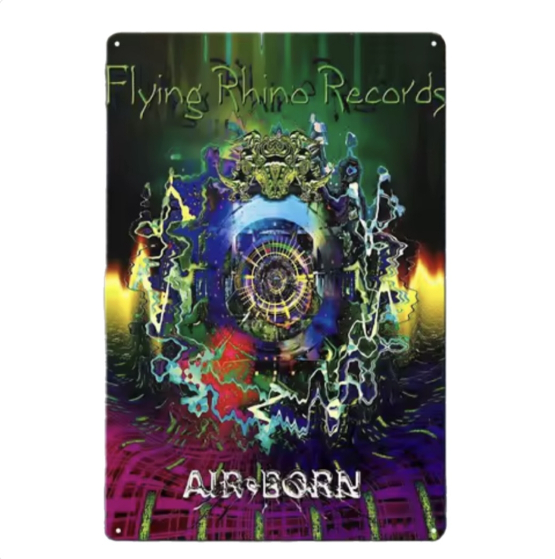 שלט מתכת AIR-BORN