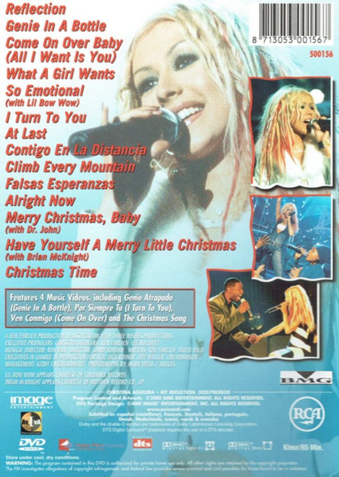 Christina Aguilera – My Reflection DVD