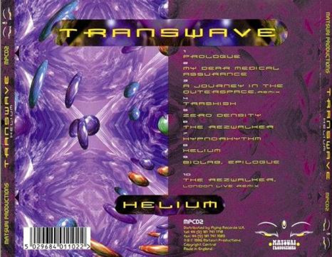 Transwave – Helium CD