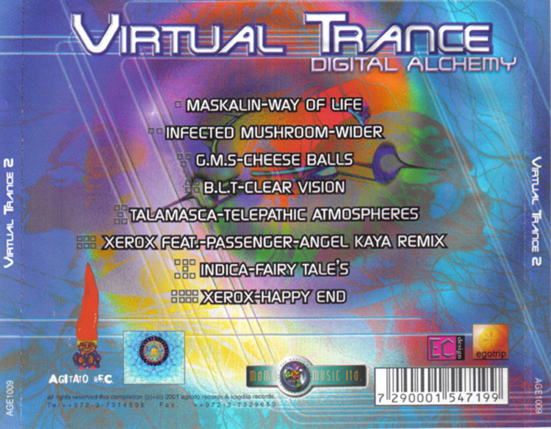 D.J. Indica– Virtual Trance Vol. 2 - Digital Alchemy
