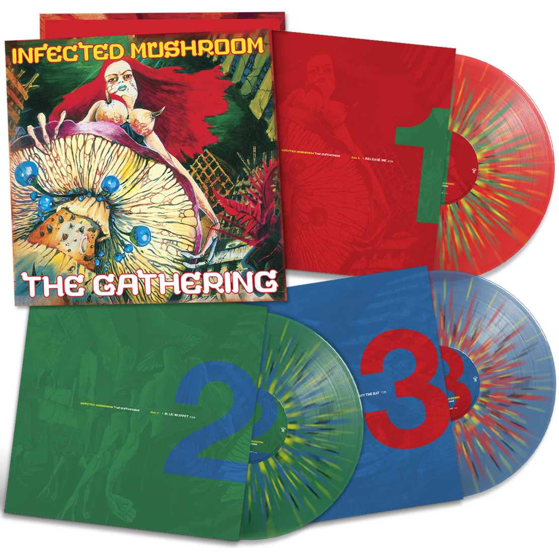 Infected Mushroom - The Gathering Triple LP Box Set Reissue