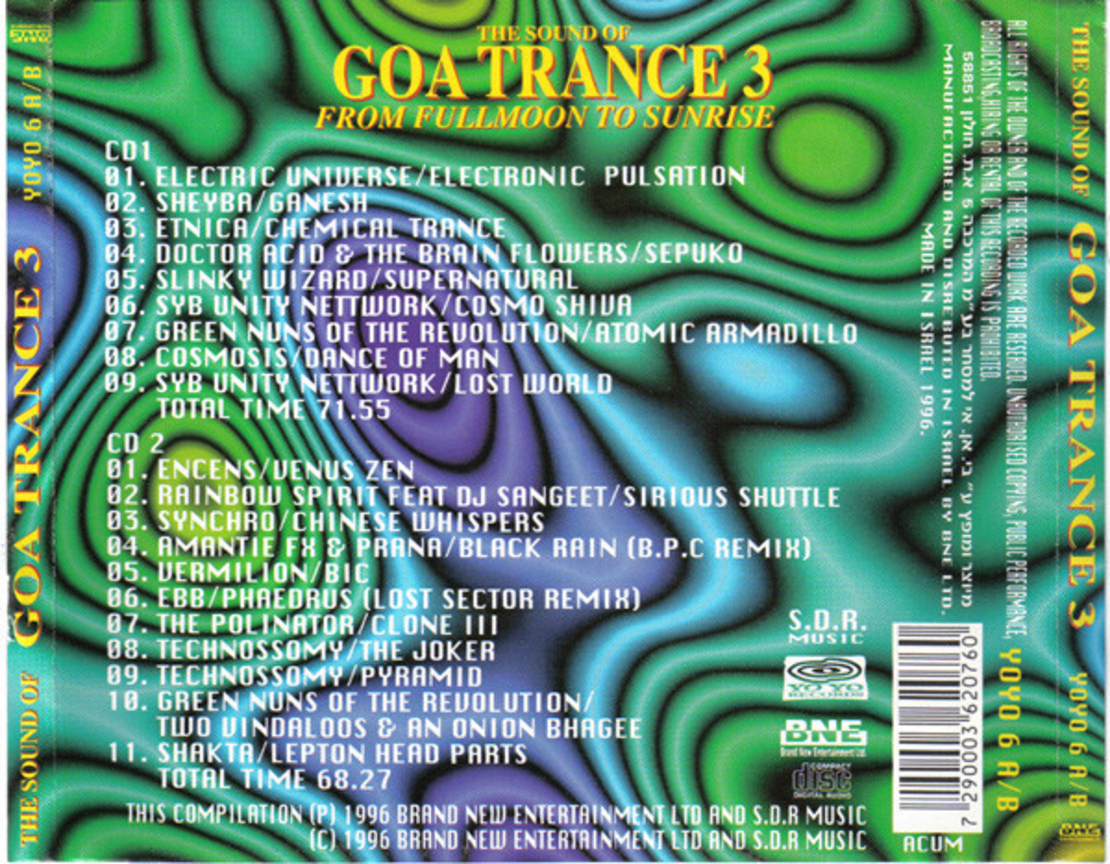 Various – The Sound Of Goa Trance 3 - From Fullmoon To Sunrise