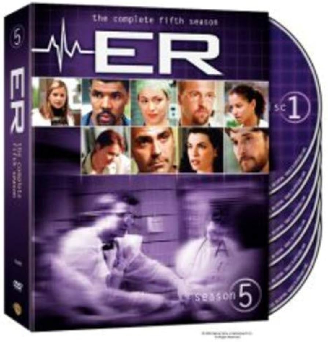 ER SEASON 5 DVD עונה 5- מארז