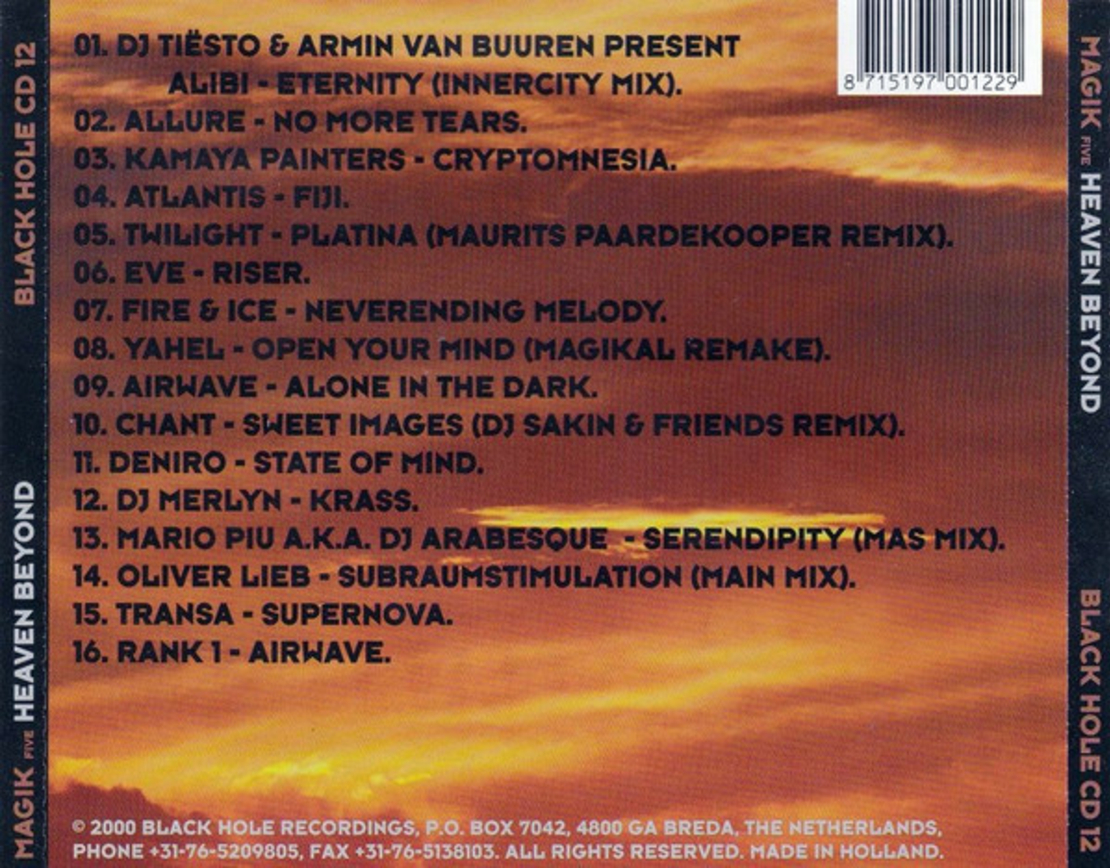 DJ Tiësto – Magik Five: Heaven Beyond