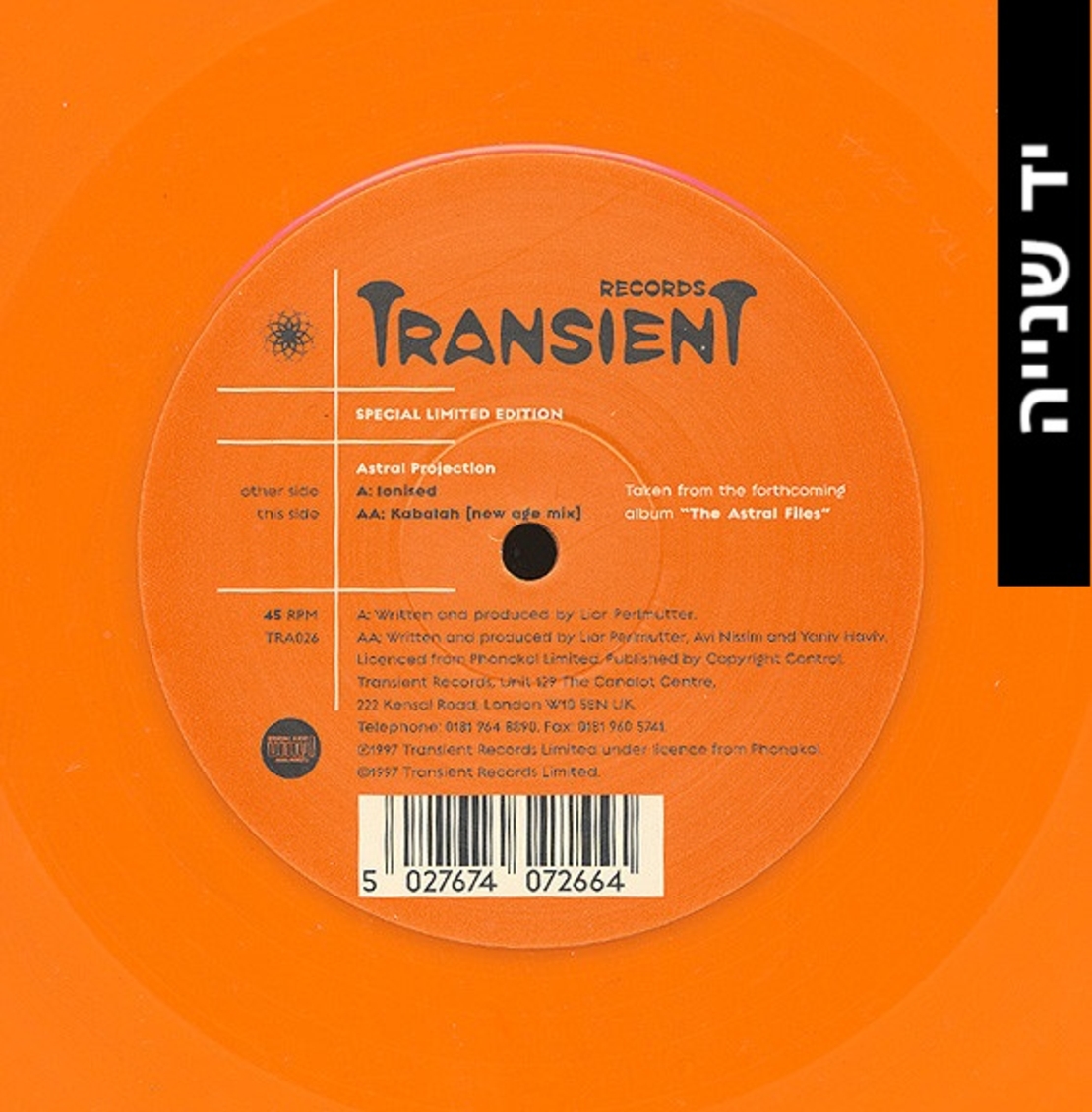 Astral Projection – Ionised / Kabalah (New Age Mix)