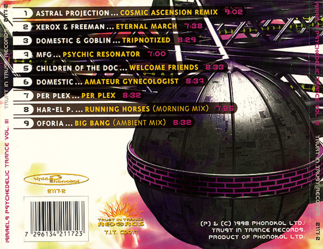 Israels Psychedelic Trance Vol. III