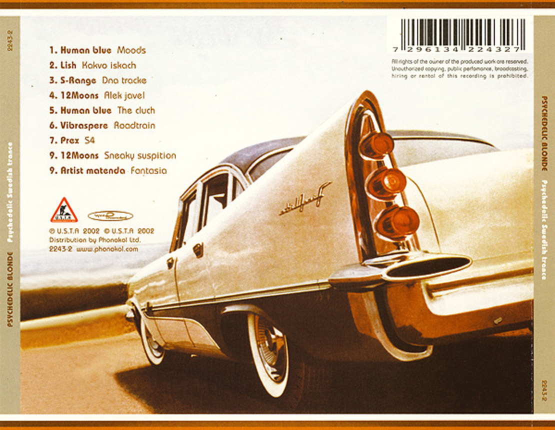 Various – Psychedelic Blonde - Psychedelic Swedish Trance