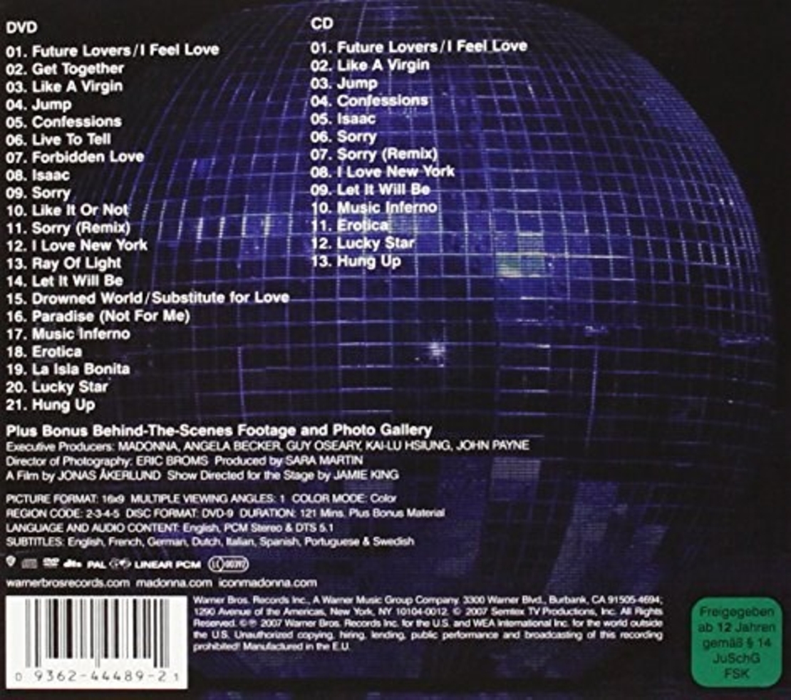 Madonna- The Confessions Tour - Live from London CD+DVD