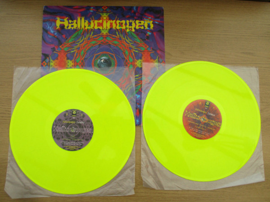 Hallucinogen – Twisted תקליטים בצבע צהוב זוהר