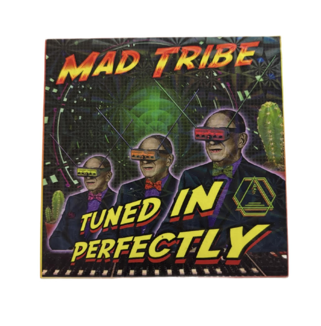 סטיקר MAD TRIBE -tuned in perfectly