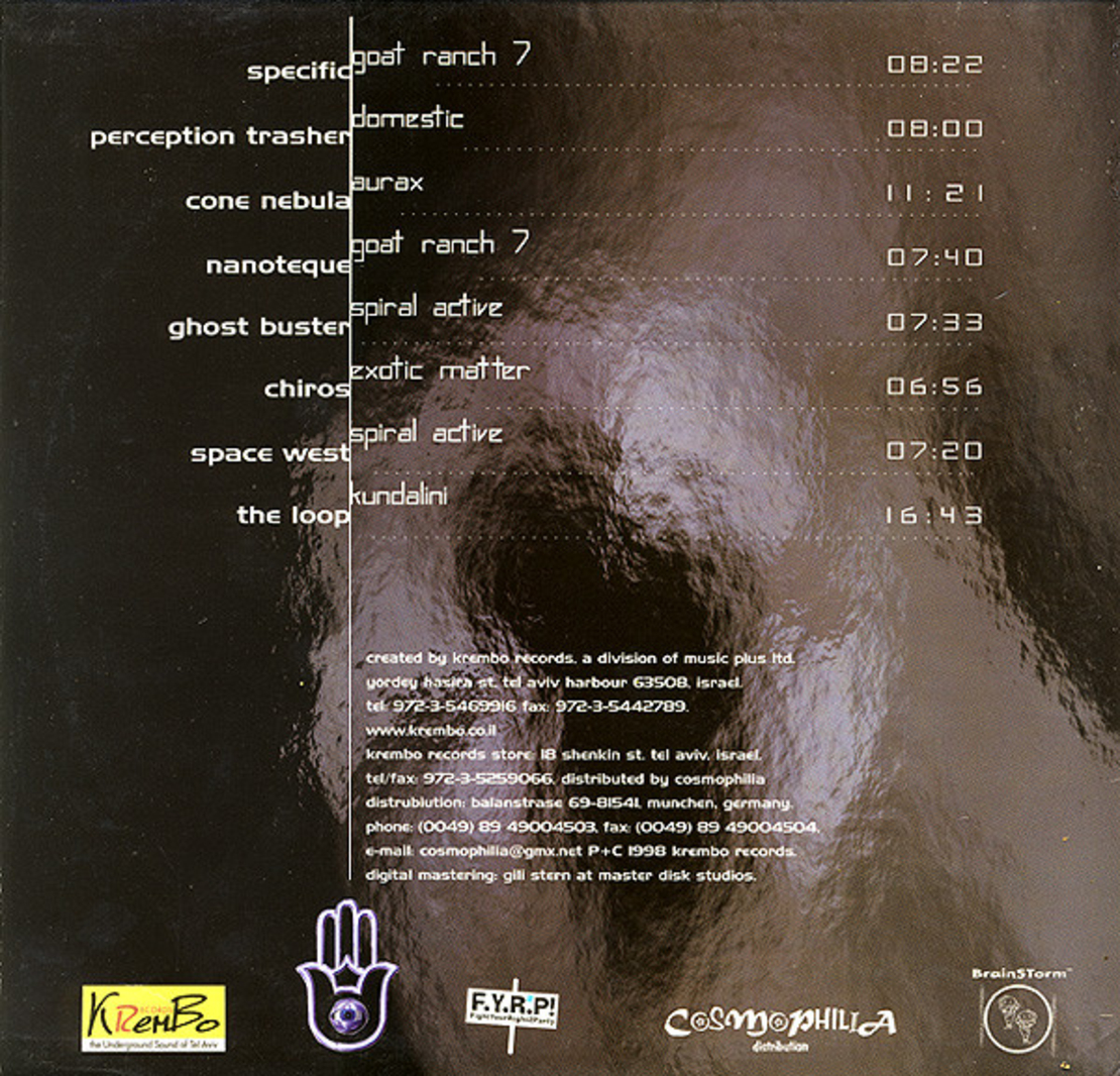 D.J Zoo-B ‎– Psychedelic Krembo - Selected Tunes Part 3