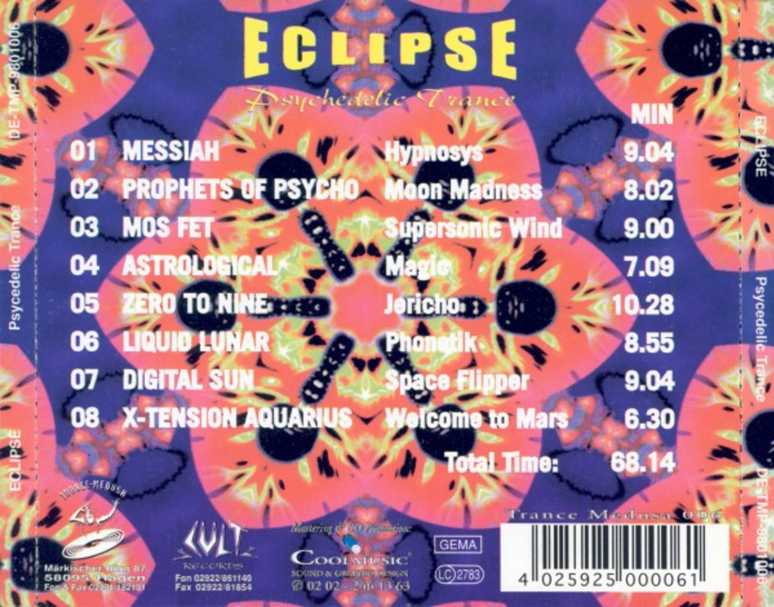 A-Tek – Eclipse - Psychedelic Trance