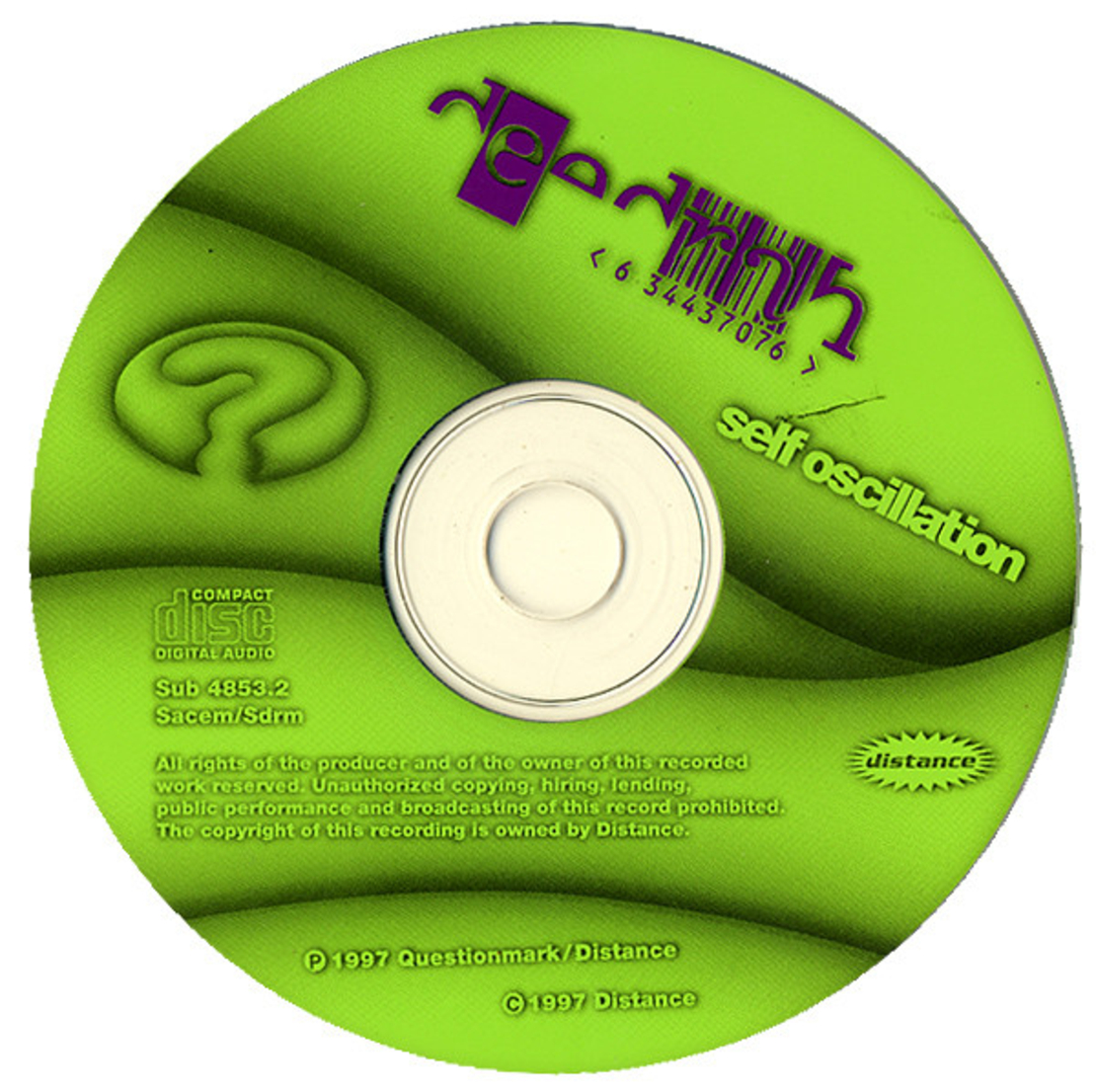 Deedrah – Self Oscillation