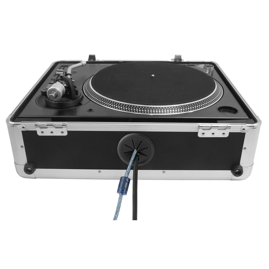 UDG Ultimate Pick Foam Flight Case Multi Format Turntable קייס קשיח- כסוף