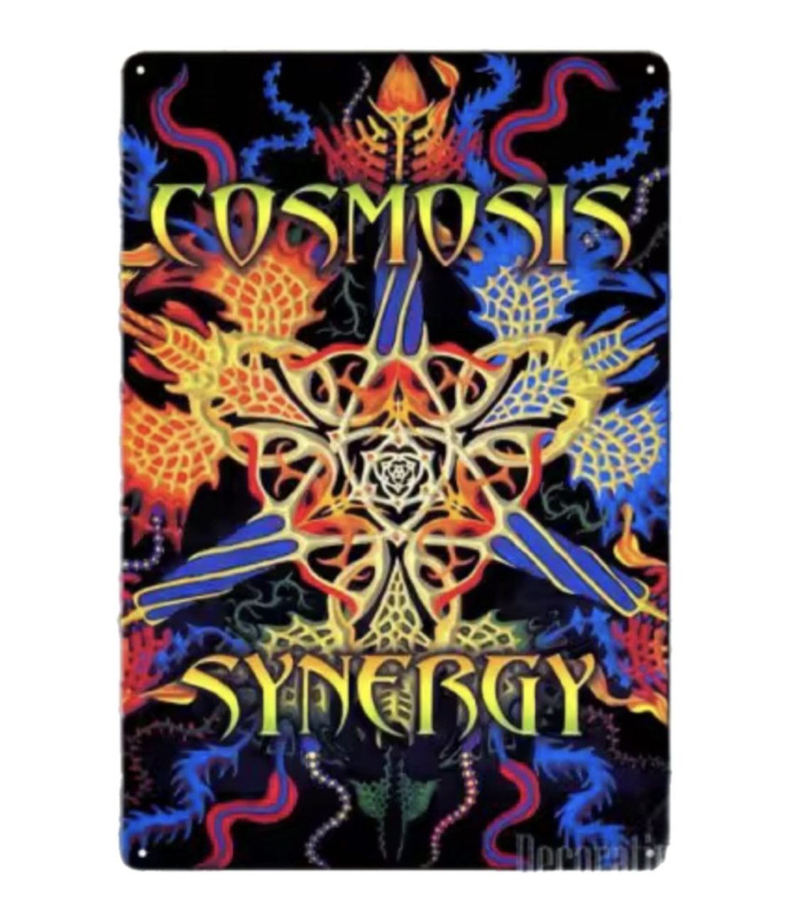 שלט מתכת COSMOSIS