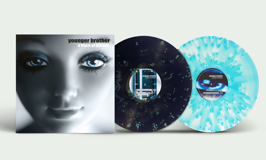 Younger Brother- A Flock Of Bleeps (2xLP Colour Variant) Limited Edition of 400