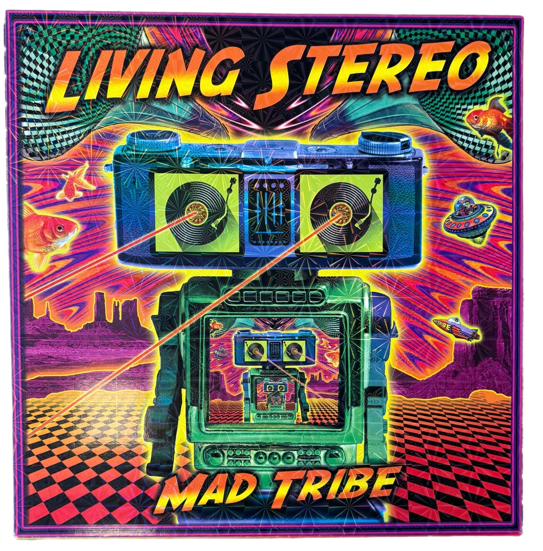 פוסטר mad tribe/space tribe 09