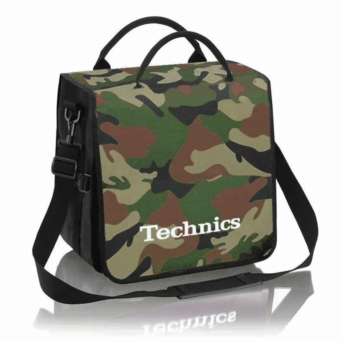 תיק נשיאה לתקליטים- ARMY GREEN TECHNICS