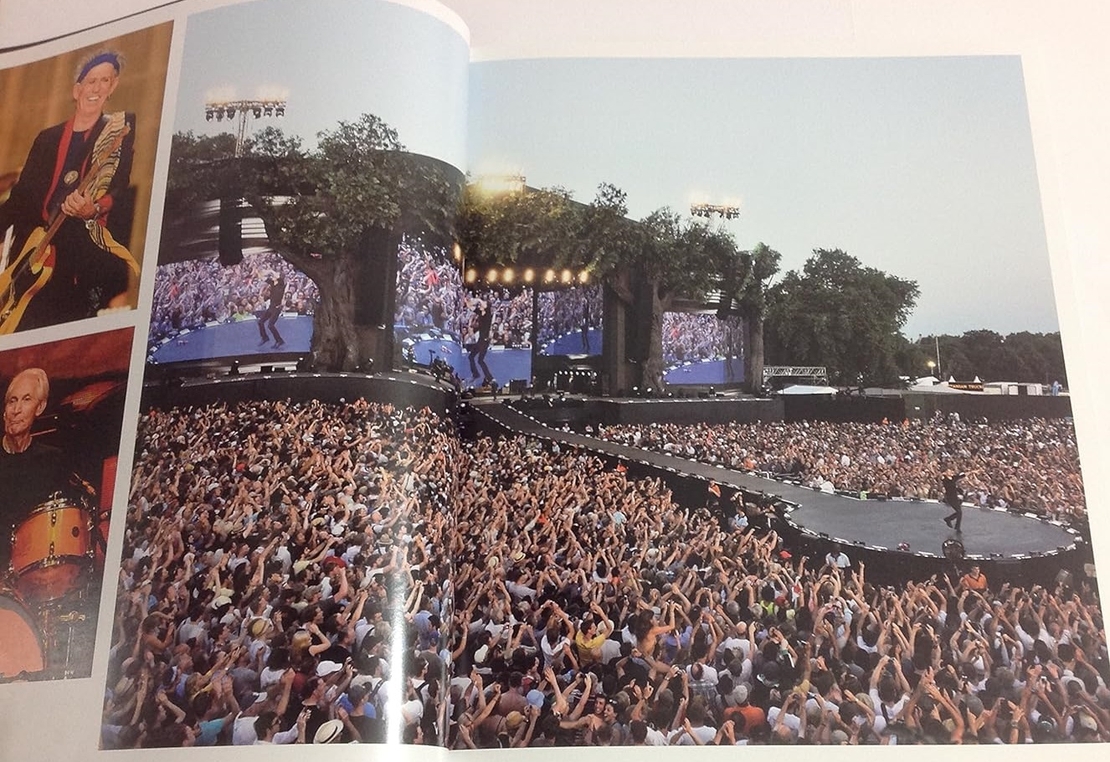 The Rolling Stones 14 On Fire 2014 Tour Program Paperback