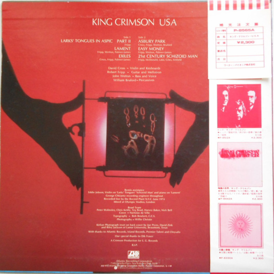 King Crimson – USA
