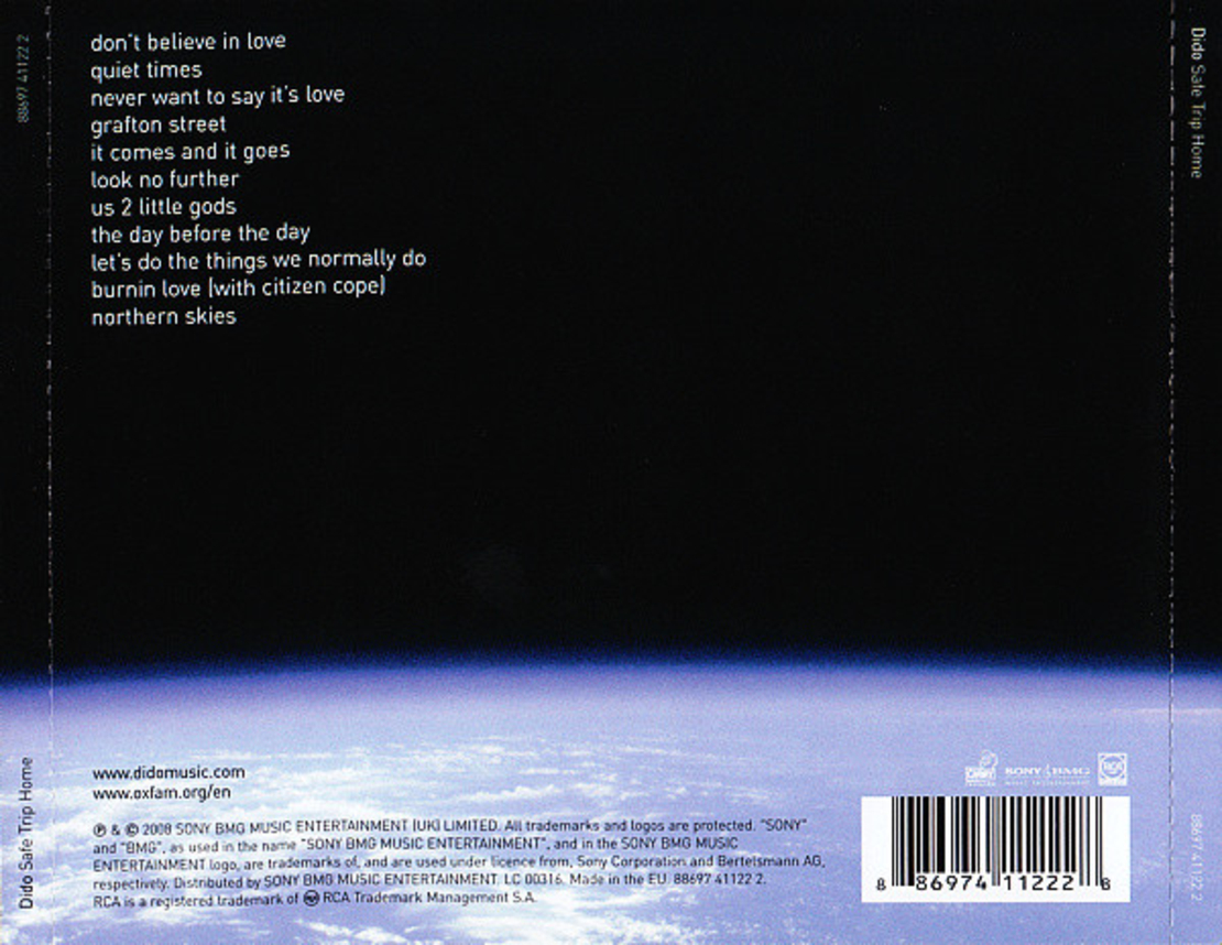 Dido – Safe Trip Home