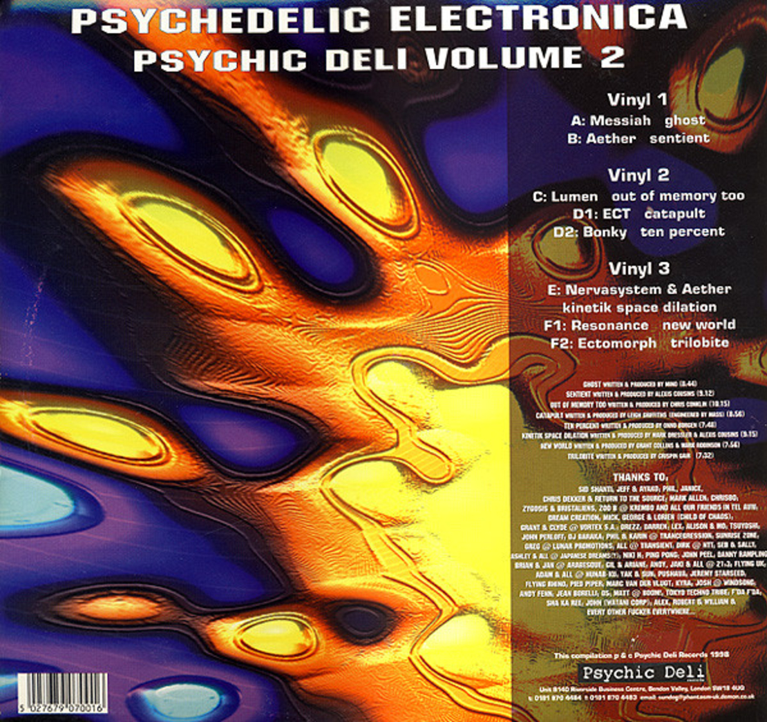 Various – Psychedelic Electronica (Psychic Deli Volume II)