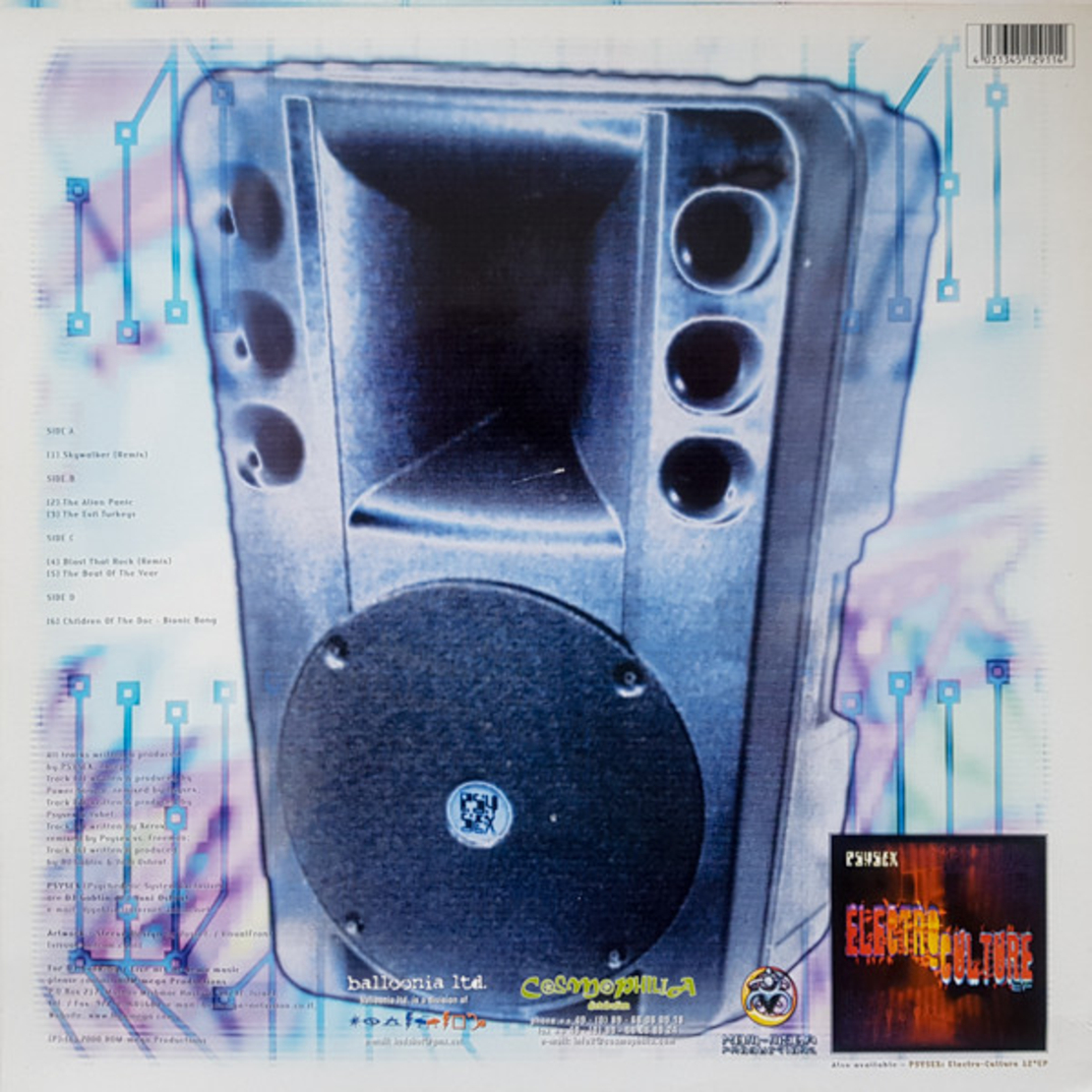 Psysex ‎– Expressions Of Rage