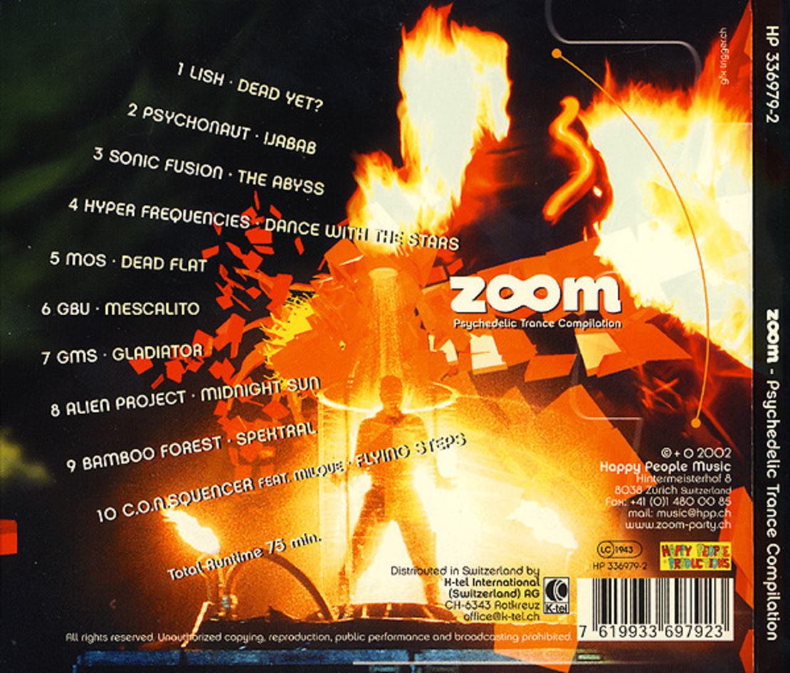 Various – Zoom 2002 - Psychedelic Trance Compilation
