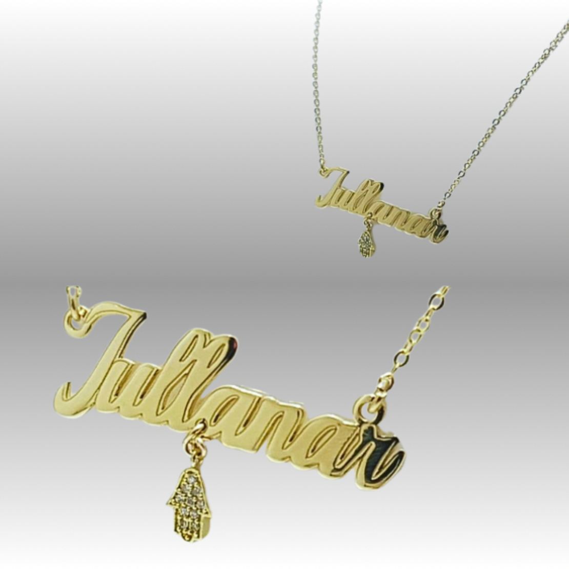 שרשרת שם& תליון חמסה