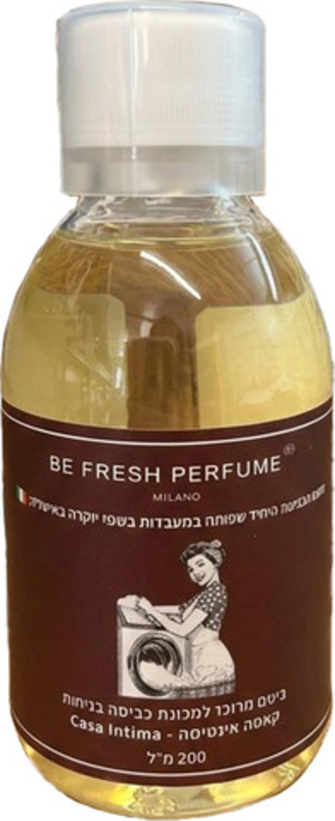 בושם לכביסה מרוכז 100% תמצית 200 מ״ל Be-Fresh  - קאסה אינטימה