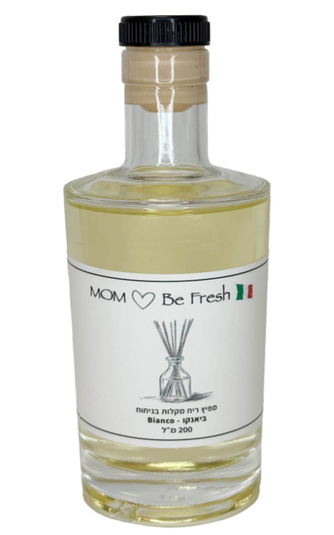 מפיץ ריח מקלות 200 מ”ל Be-Fresh – ניחוח ביאנקו
