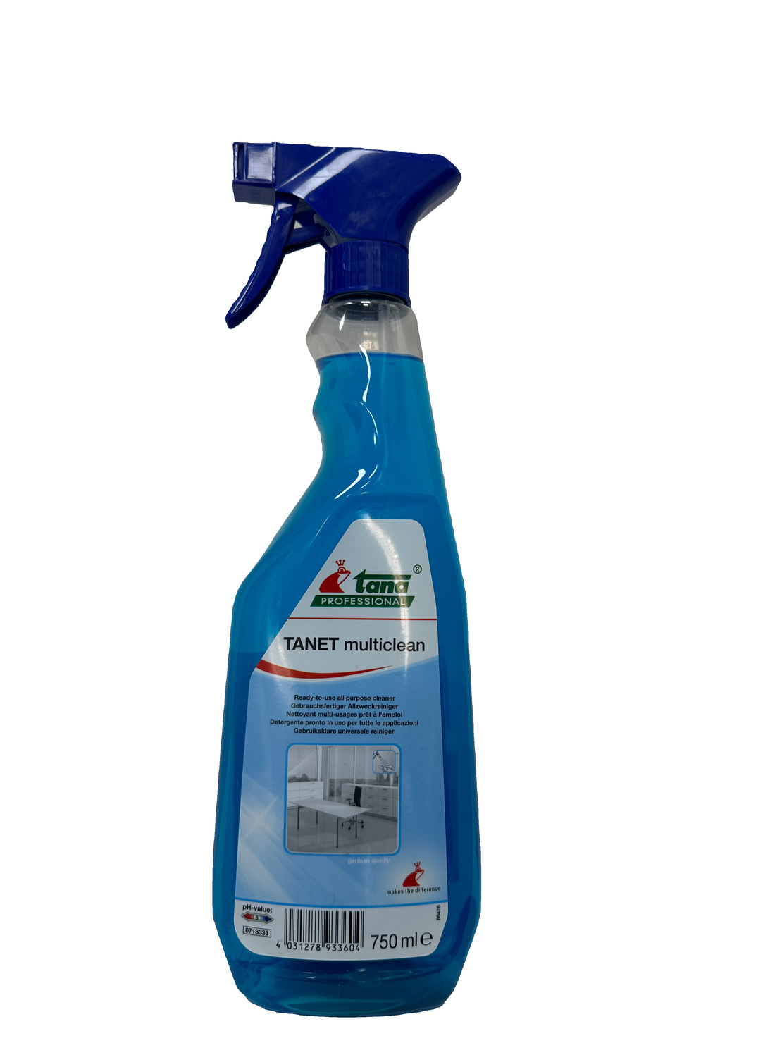 ספריי מקצועי לניקוי מסכי טלויזיה  TANET MULTICLEAN 750ML