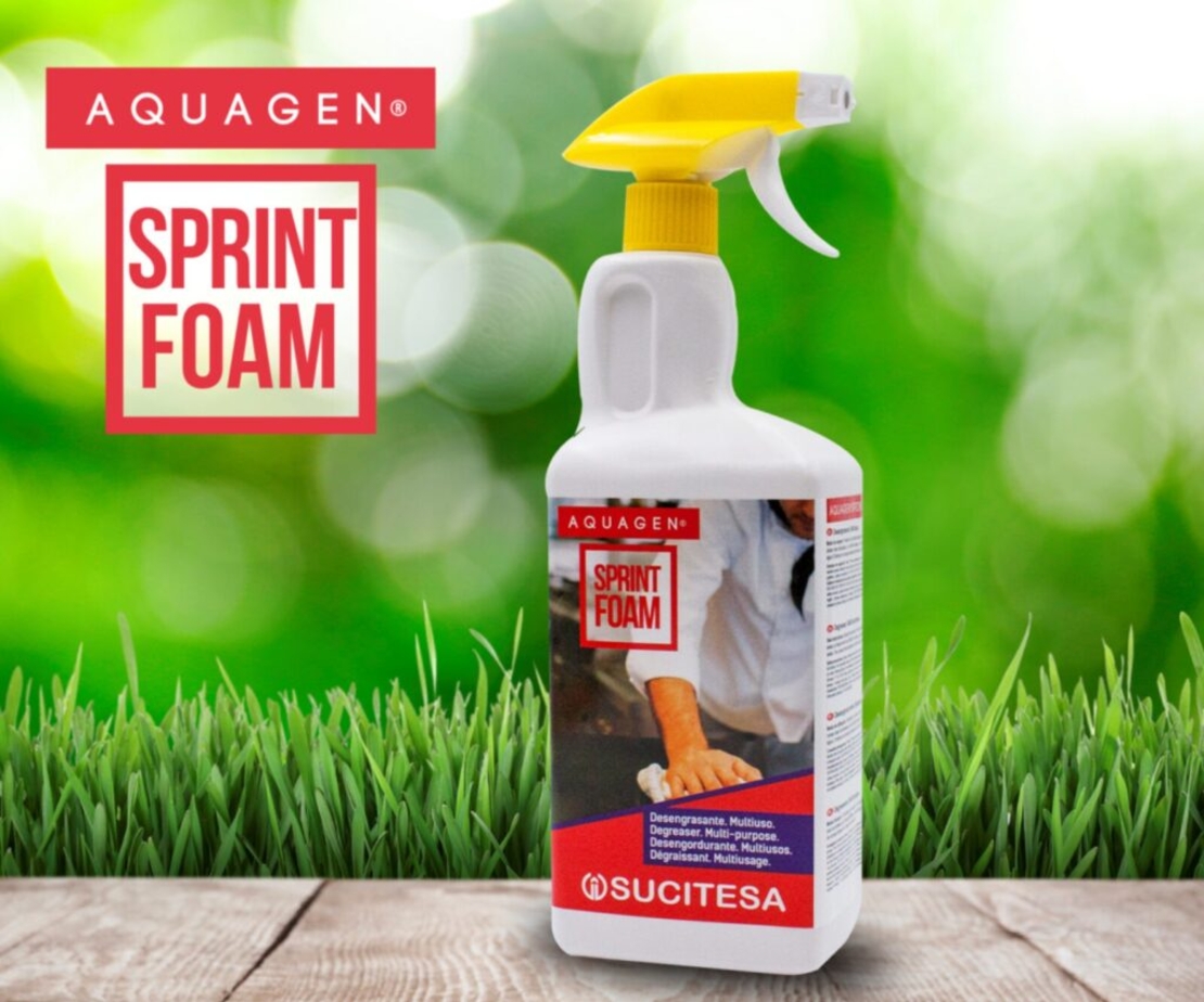 SPRINT FOAM – חומר לניקוי כללי חזק ללא סודה קאוסטיק