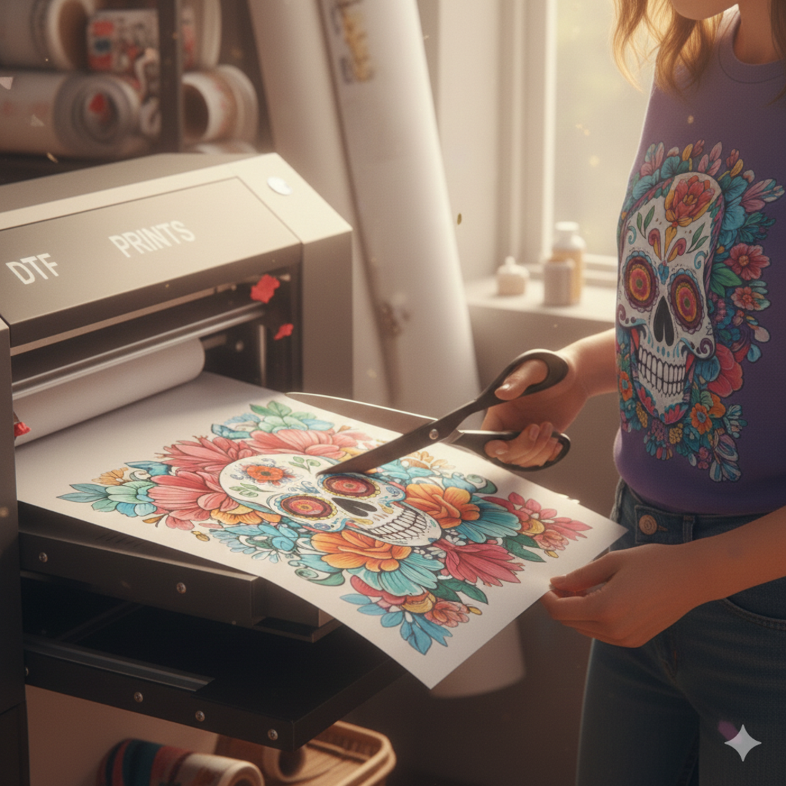 הדפסת DTF גודל A4