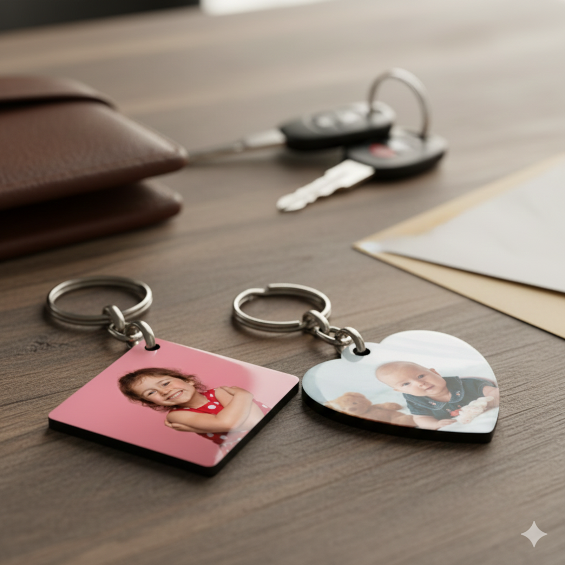 מחזיק מפתחות עץ