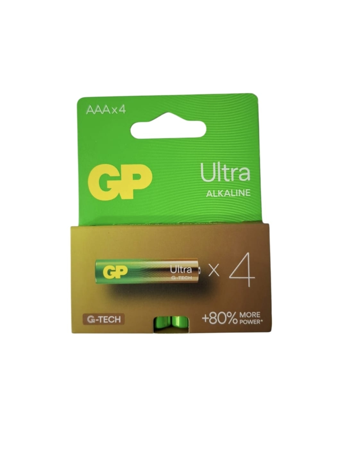 רבעיית בטריות AAA מבית Gp