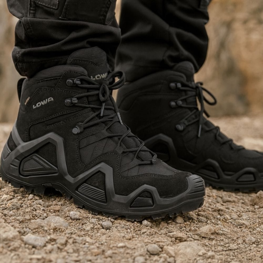 נעליים טקטיות לואה שחורה נמוך ( לציין בהערות מידה מידות החל מ36 עד 46)