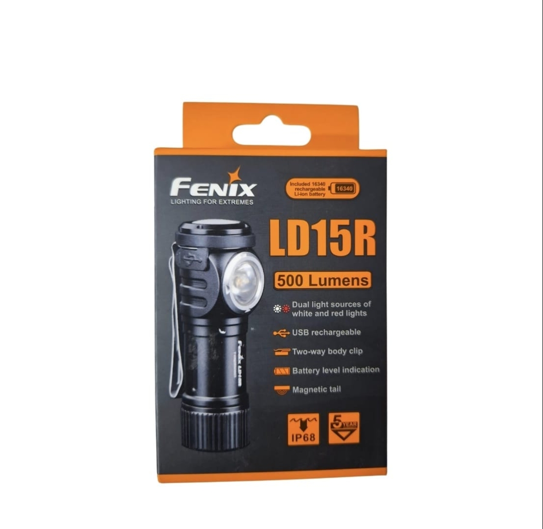 פנס נטען 500 לומנס – Fenix