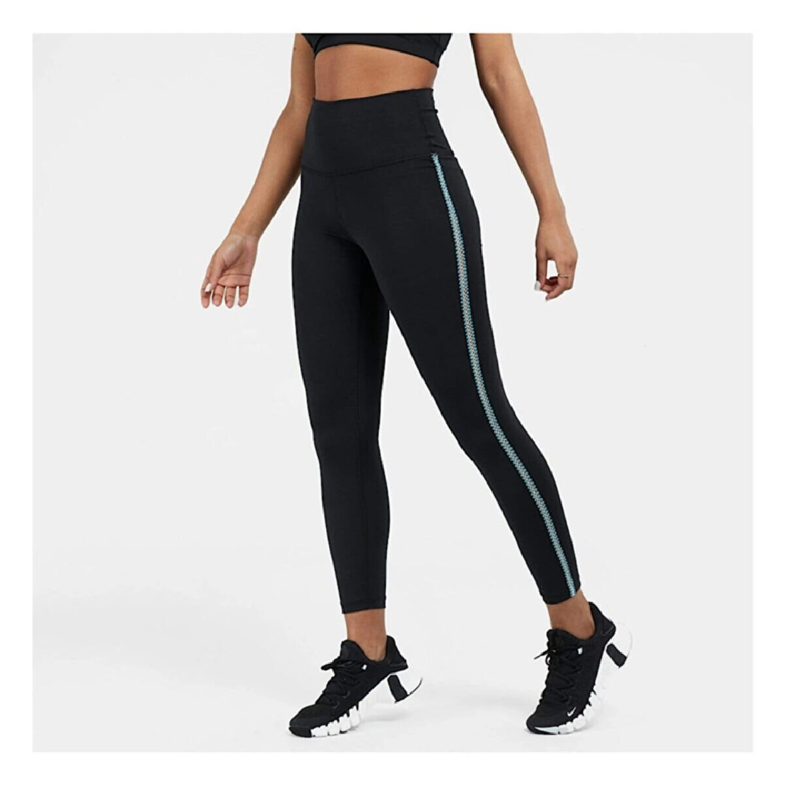 טייץ נייק נשים | Nike Yoga Women's 7/8 Crochet Edge Leggings
